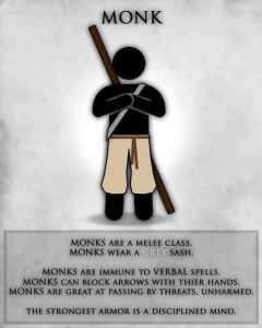Monk Class Amtgard